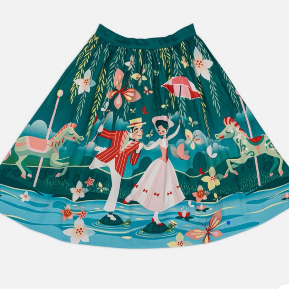 Loungefly disney Mary Poppins skirt